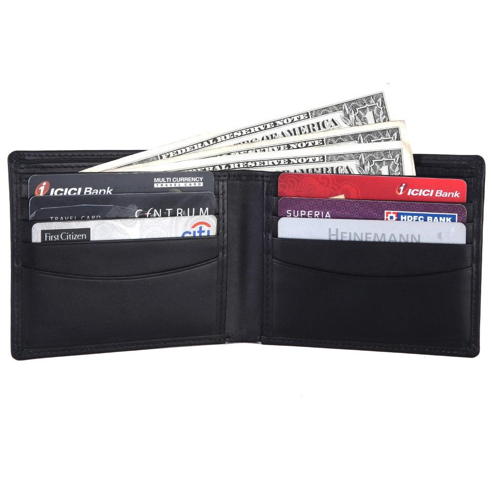 Brooklyn Bridge Best Slim Genuine Leather Wallet for Men – VT Leather RFID Blocking Bifold Gift Set-BB-MW-789-CW-FG-VT-BLACK 1