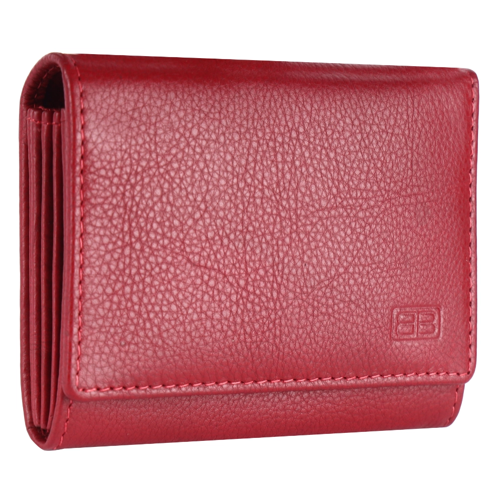 Brooklyn Bridge Slim Genuine Leather RFID Card Holder Wallet for Men & Women - Compact Travel Money Organizer-BB-CH-790-CW-FG-NL-YS-RED 1