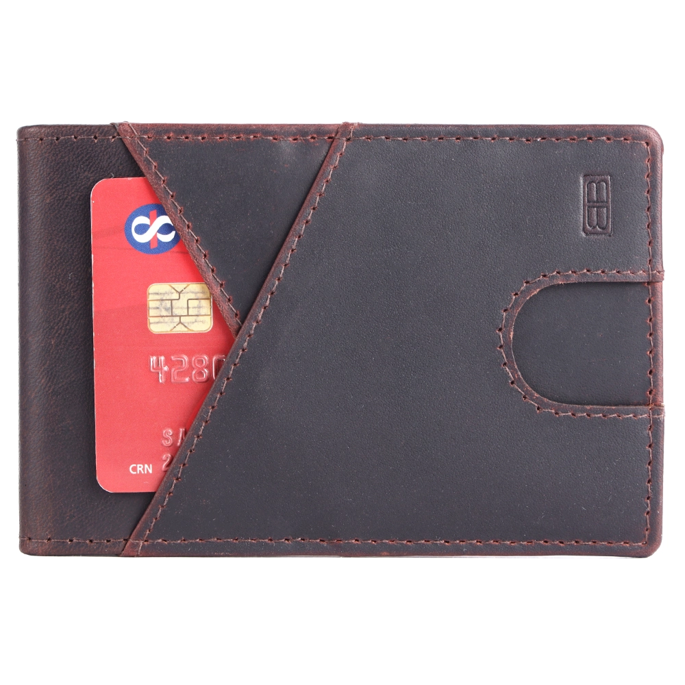 RFID Protected Money Clip Wallet with ID Window for Men - Image 6