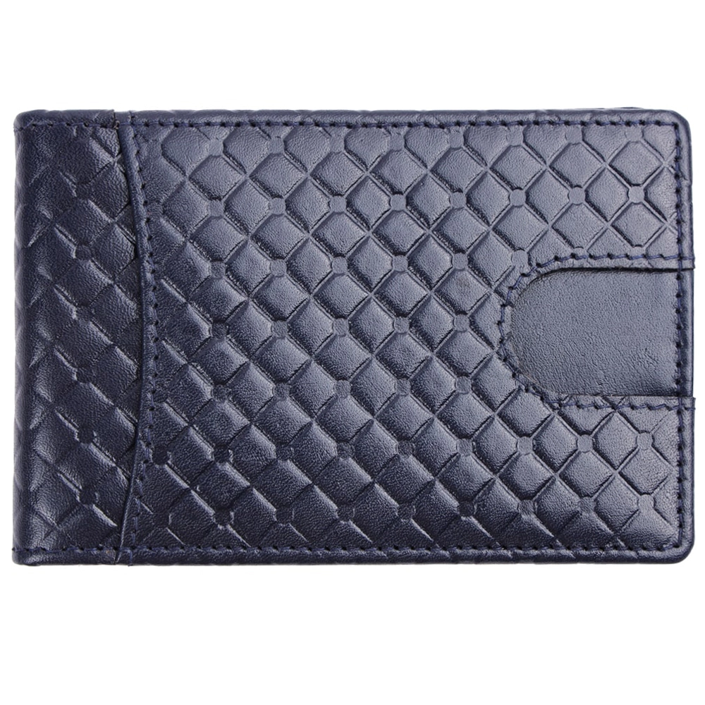 Slim RFID Money Clip Wallet | Leather Card Holder for Men - Image 2