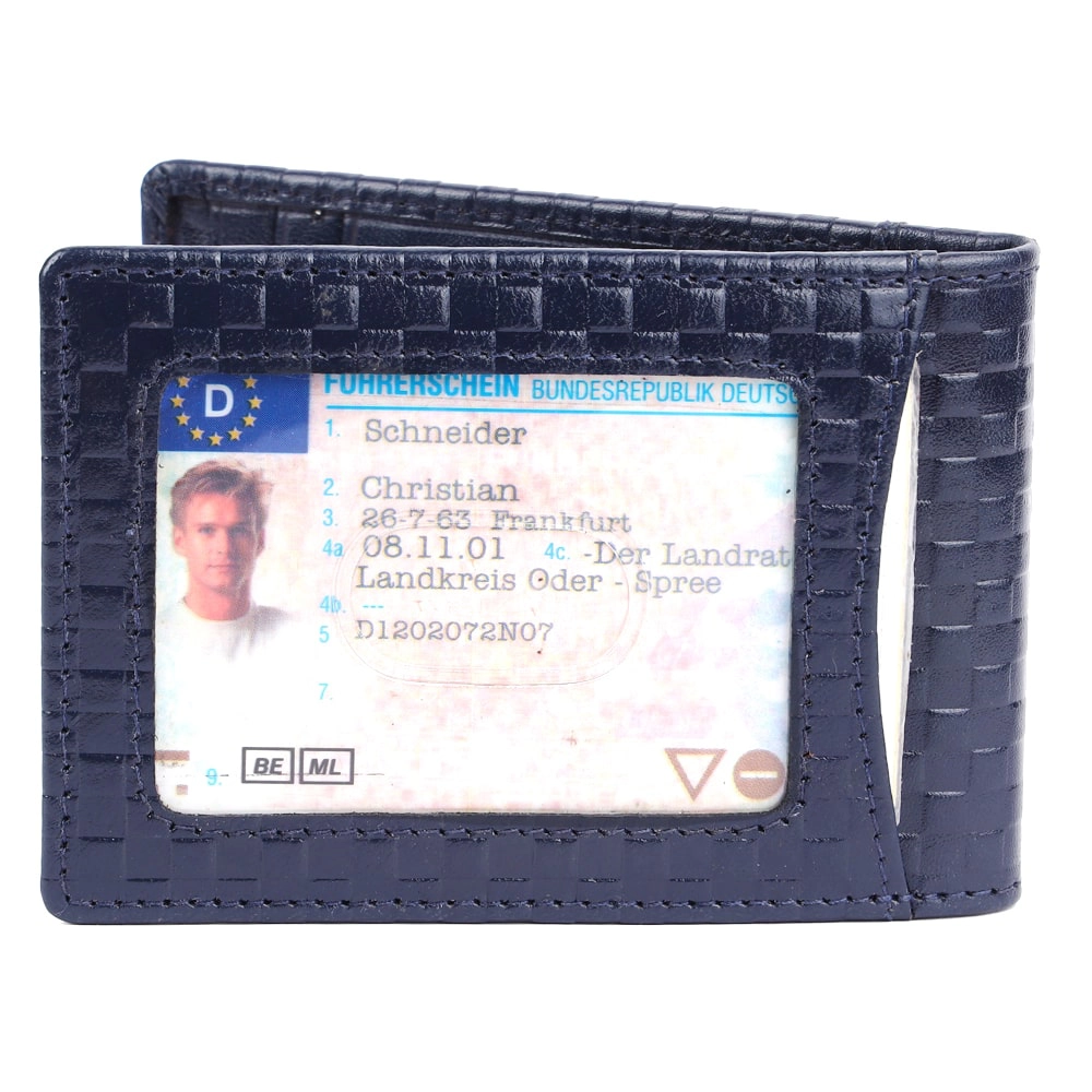 RFID Protected Leather Money Clip Wallet for Men - Image 20