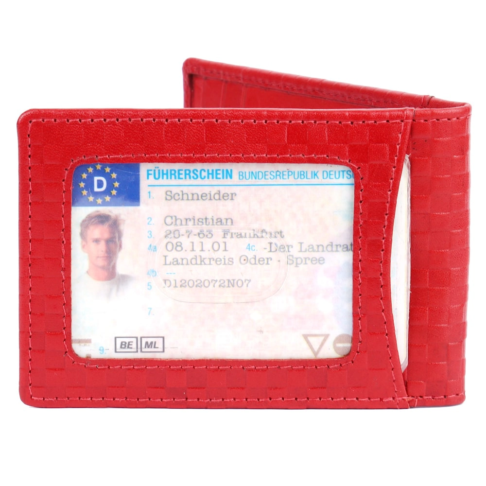 RFID Protected Leather Money Clip Wallet for Men - Image 8