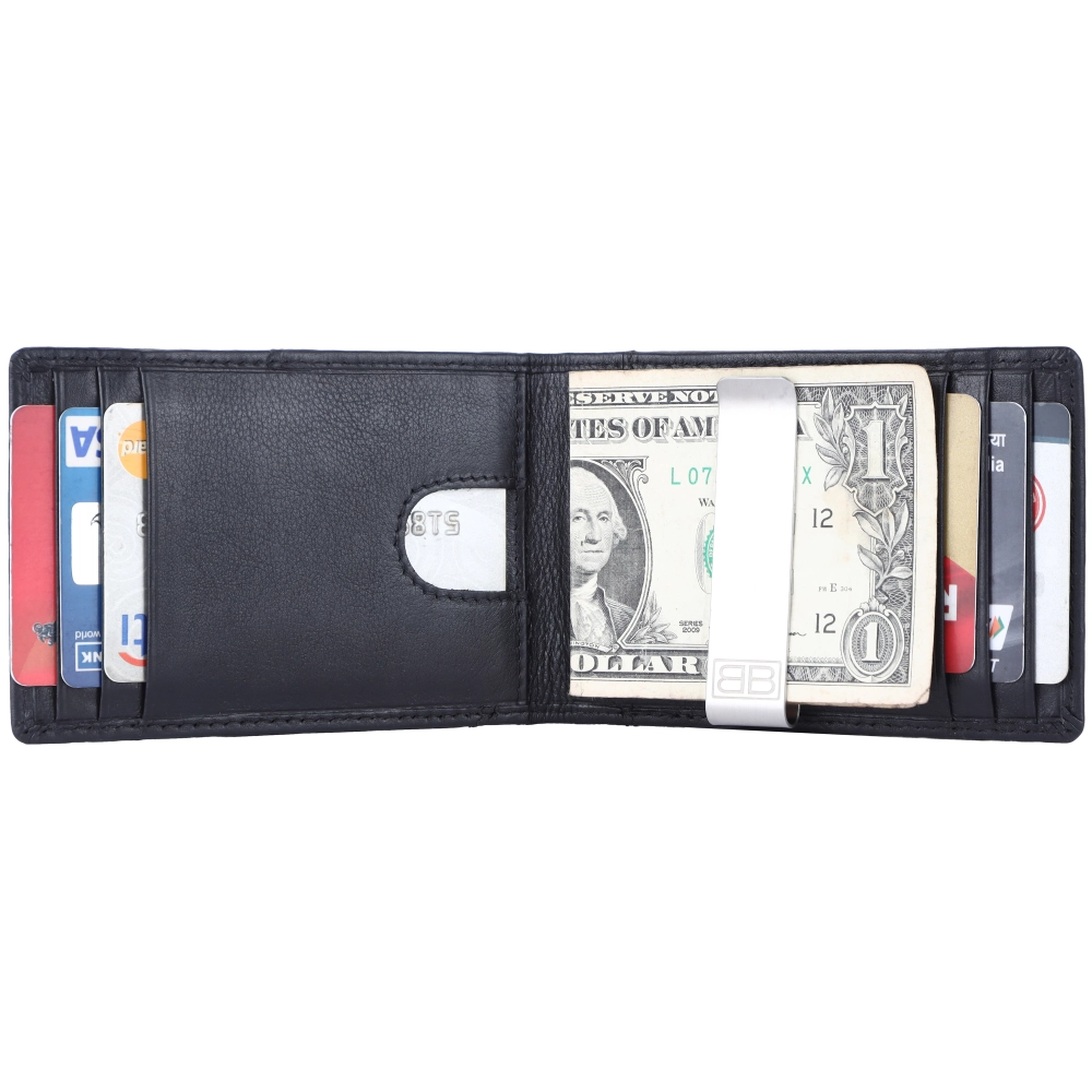 RFID Money Clip Wallet for Men | Slim Card Holder Wallet - Image 7