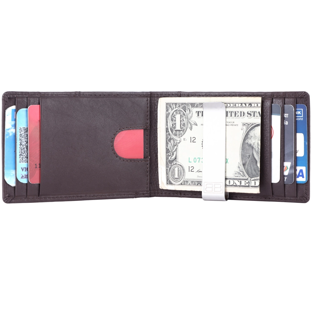 RFID Money Clip Wallet for Men | Slim Card Holder Wallet - Image 3