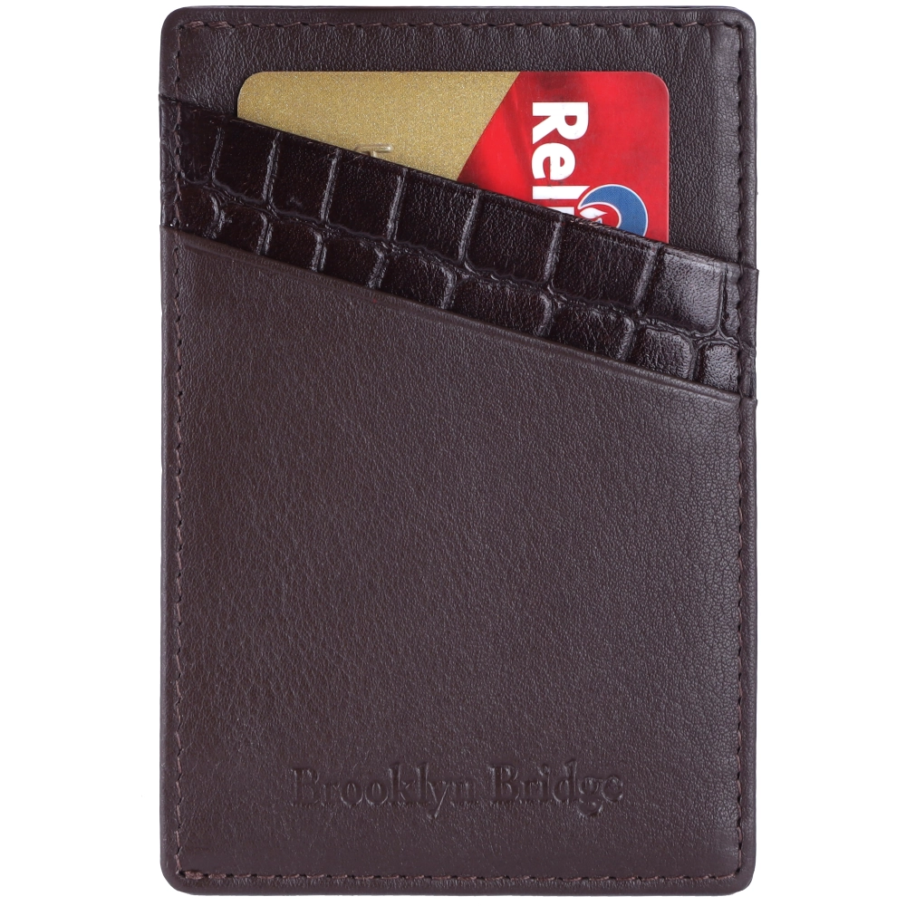 RFID Protected Leather Card Holder Wallet for Men & Women - Image 11