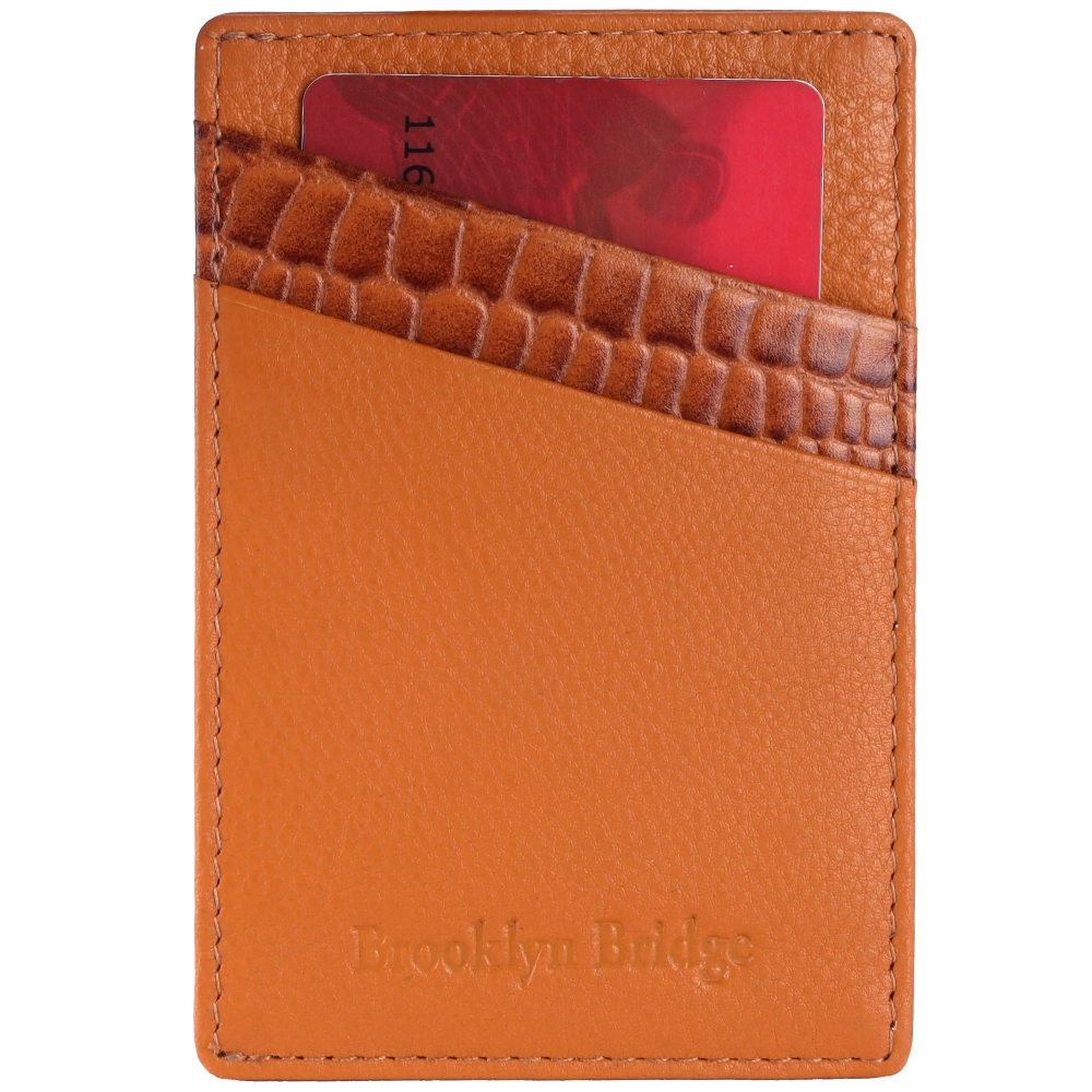 RFID Protected Leather Card Holder Wallet for Men & Women - Image 5