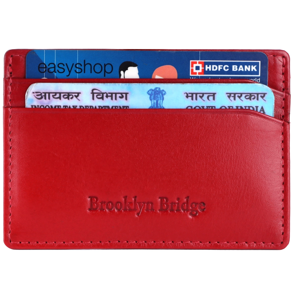 Premium RFID Protected Leather Card Holder for Everyday Use - Image 4