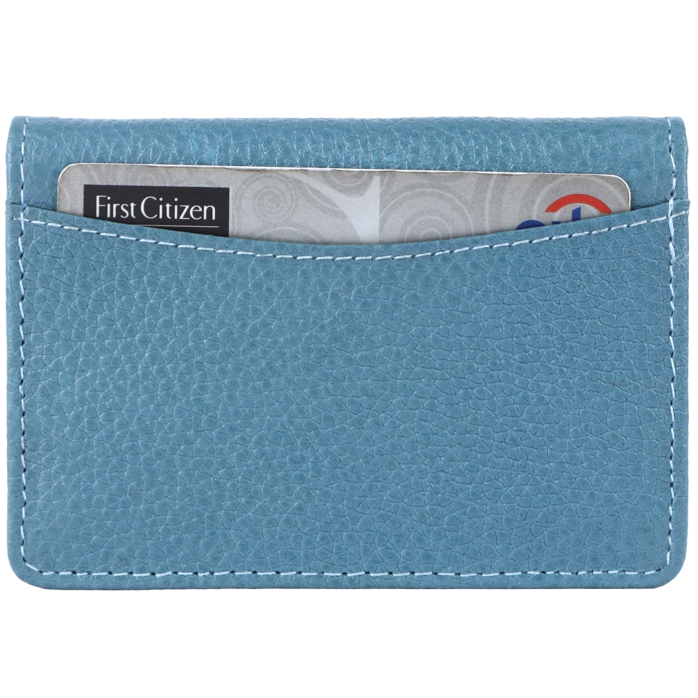 Premium RFID Protected Leather Card Holder Slim Wallet - Image 12