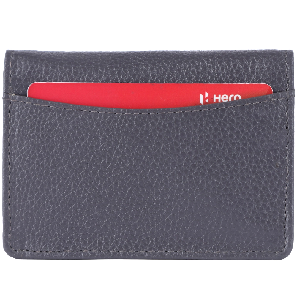 Premium RFID Protected Leather Card Holder Slim Wallet - Image 32