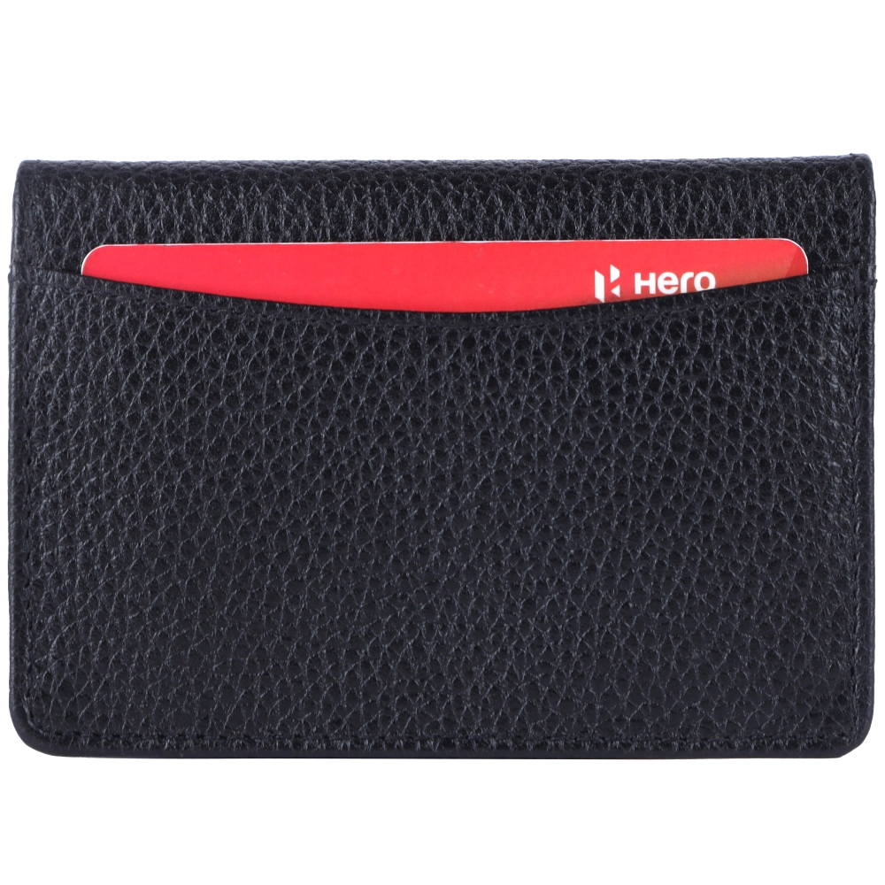 Premium RFID Protected Leather Card Holder Slim Wallet - Image 4