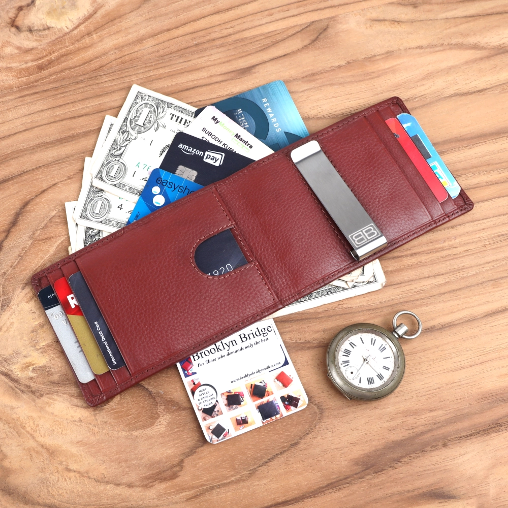RFID Money Clip Wallet for Men | Slim Card Holder Wallet - Image 9