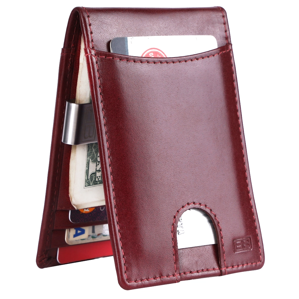 RFID Protected Leather Money Clip Wallet for Men | Slim - Image 21
