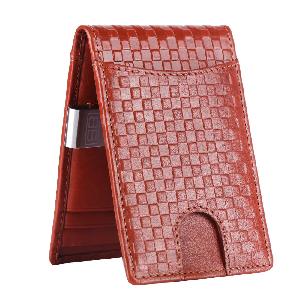 RFID Protected Leather Money Clip Wallet for Men - Image 10