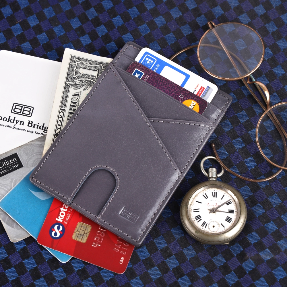RFID Protected Slim Card Holder Wallet with Easy Access - Image 10