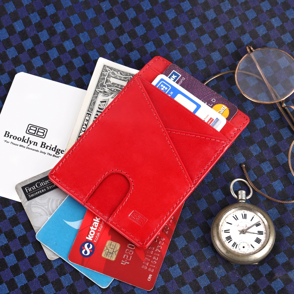 RFID Protected Slim Card Holder Wallet with Easy Access - Image 4