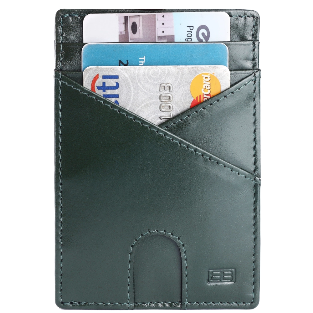 RFID Protected Slim Card Holder Wallet with Easy Access - Image 2