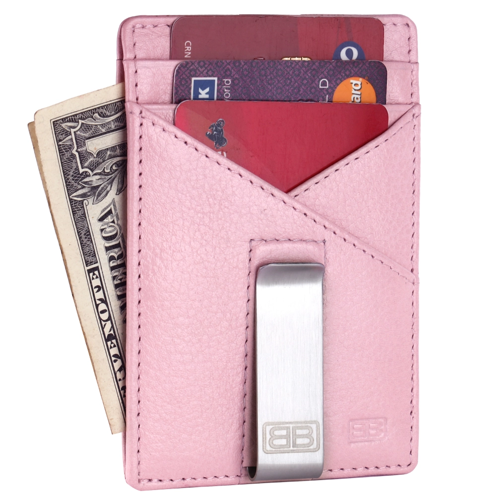 Slim RFID Protected Card Holder Wallet with ID Window - Image 4