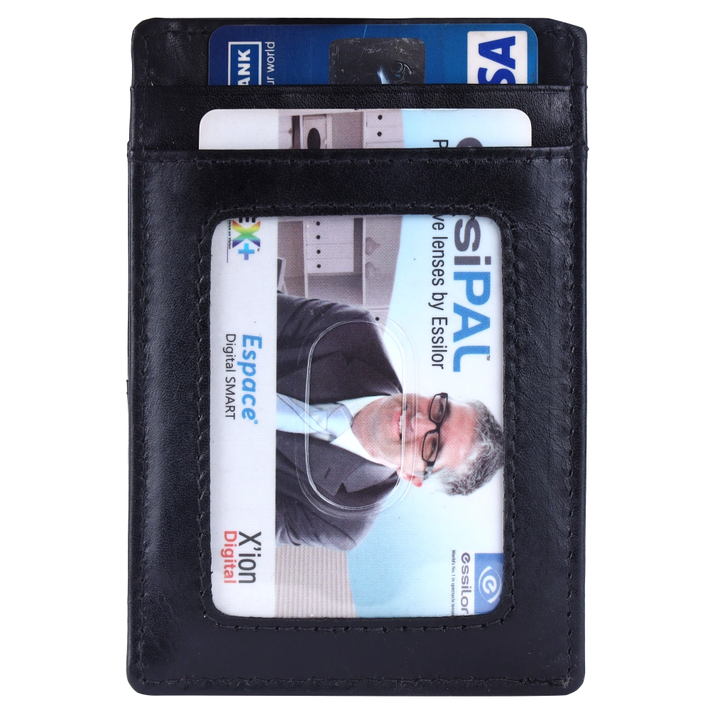 RFID Protected Slim Card Holder Wallet with Easy Access - Image 9