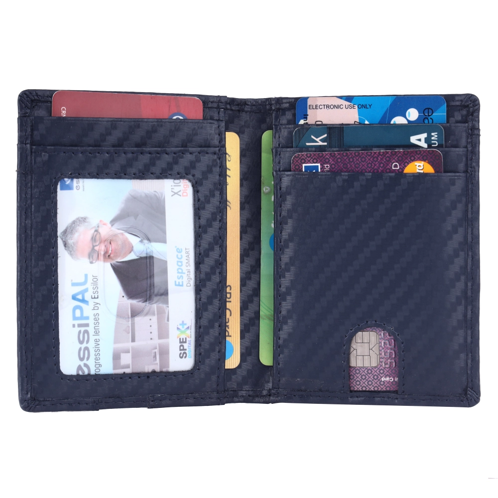 RFID Protected Pull Strap Card Holder Wallet for Secure Access - Image 7