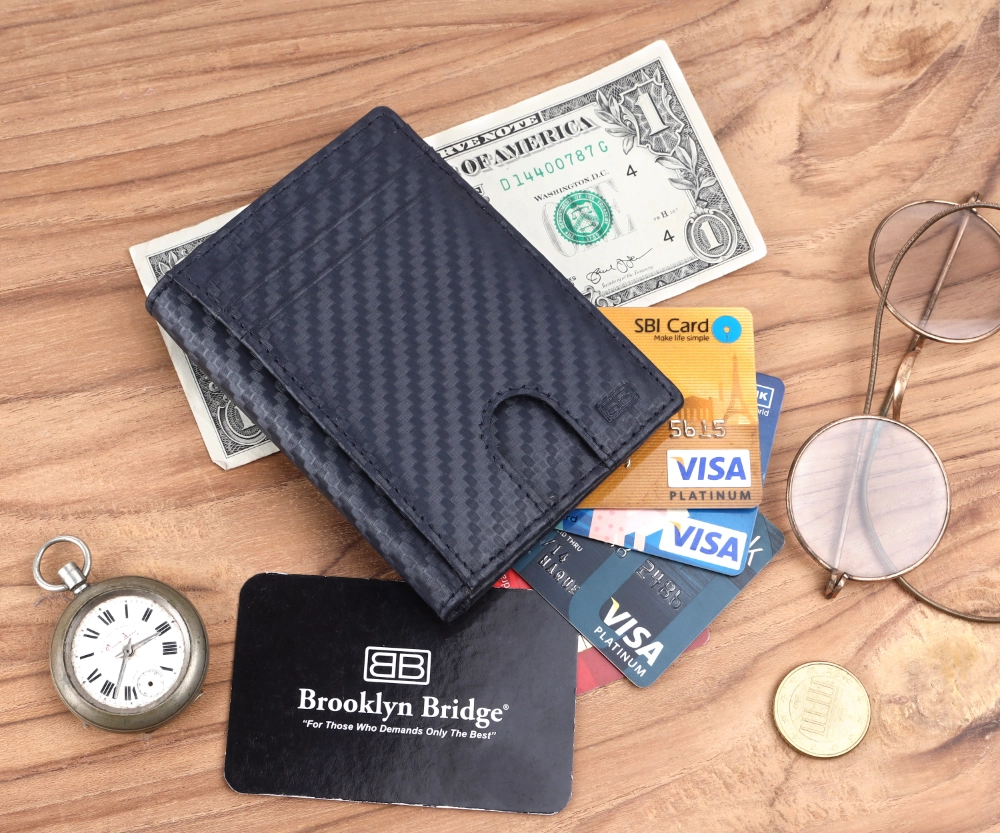 RFID Protected Pull Strap Card Holder Wallet for Secure Access - Image 10