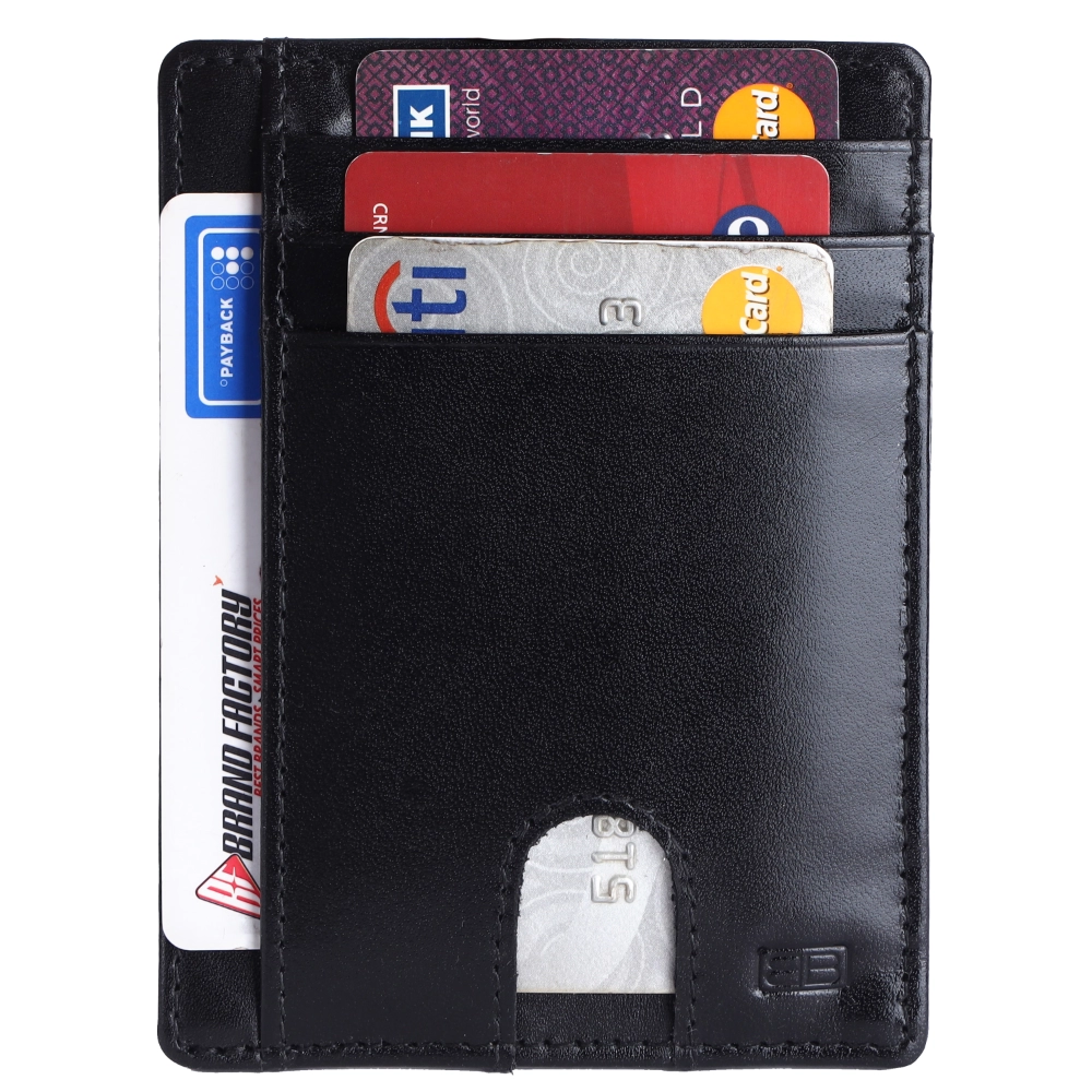 RFID Protected Genuine Leather Card Holder for Daily Use - Image 17