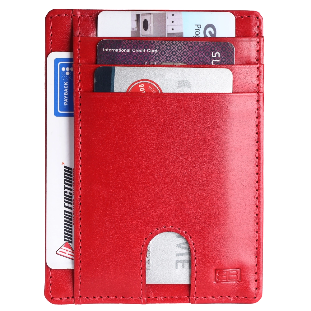 RFID Protected Genuine Leather Card Holder for Daily Use - Image 5