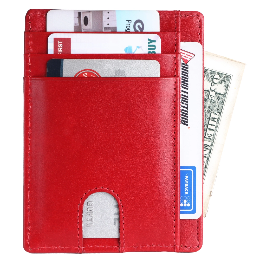 RFID Protected Genuine Leather Card Holder for Daily Use - Image 6